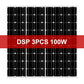 Dokio 18V 100W Rigid Solar Panel China 18V Monocrystalline Silicon Waterproof Solar Panel Charge 12V  #DSP-100M