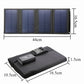 160W Foldable Solar Panel, 0 44cm I1.Scm 16.5cm