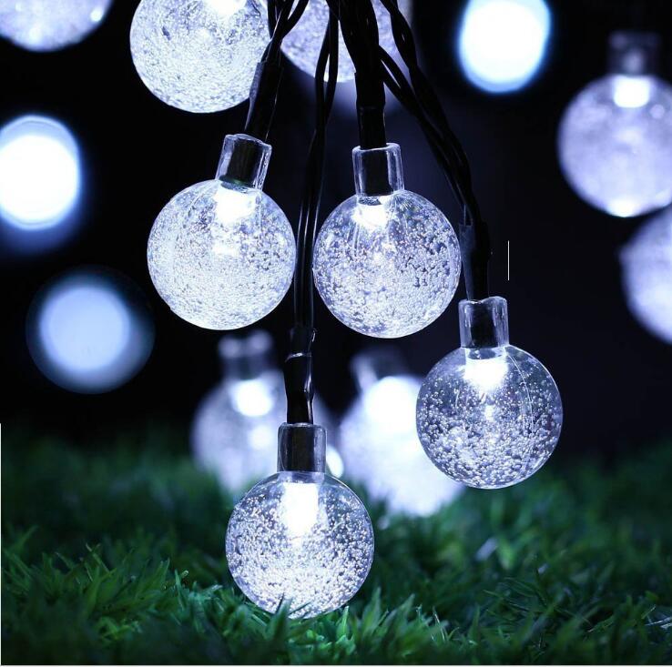 18 Styles Solar Garlands light string 5-12M Peach Flower Lamp Power LED String Fairy Lights Garden Christmas Decor For Outdoor