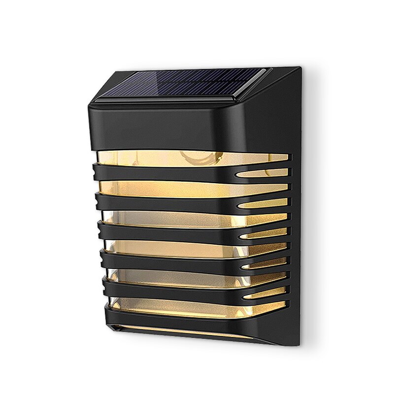 Solar LED Light Outdoor Garden Decor Lamps Waterproof Solar Panel For Balcony Courtyard Street Wall Light Garden Outdoor Light