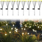 8Pack Solar Firefly Lights 10LED Solar Garden Lights Outdoor Waterproof Swaying Solar Garden Decorative Lights