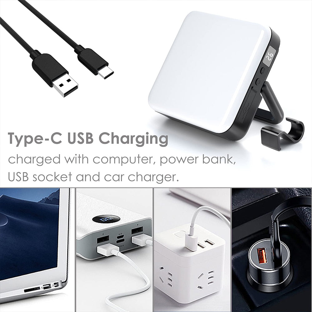 K9 Type-C USB Charging charged with computer, power bank