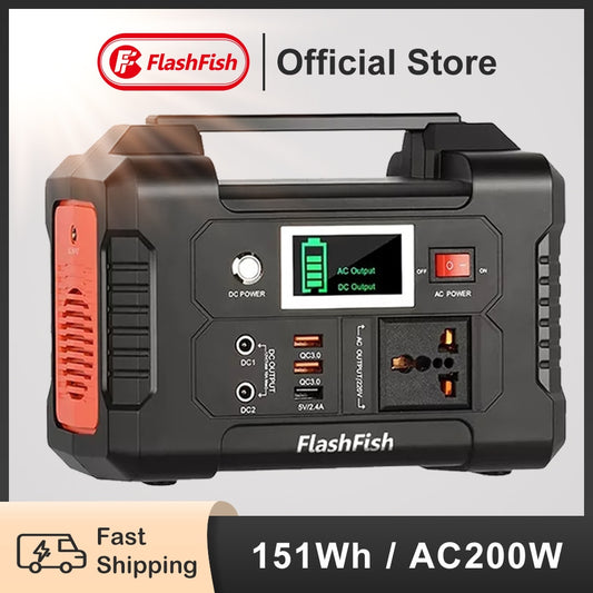 FF Flashfish E200, FlashFish Fast Shipping 151Wh 1 ACzoow