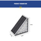 LED Outdoor Solar Anti-theft Stair Light Lens Design Super Bright IP67 Waterproof Step Lamp Decor Lighting Atmosphere Party