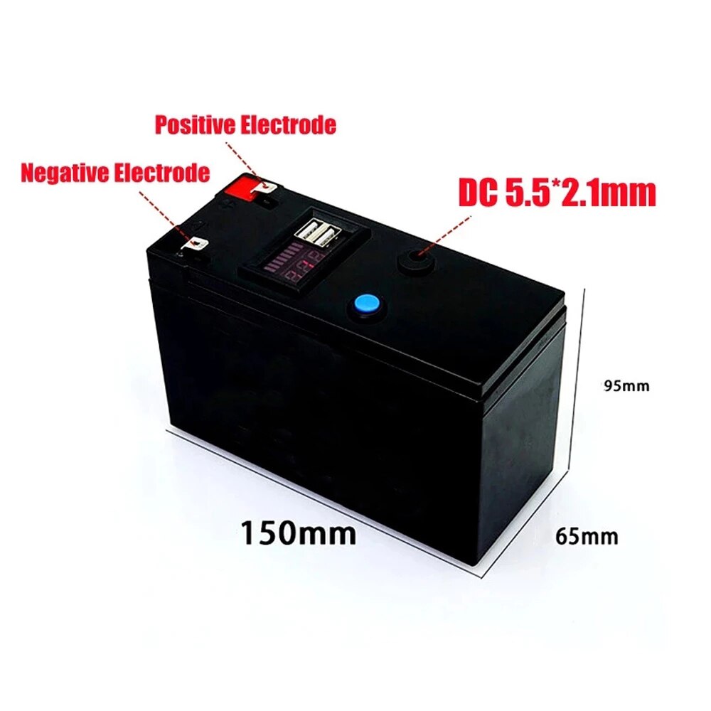 Positive Electrode Negative Electrode DC 5.5*2.Imm