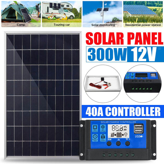 300W Solar Panel, Camp Touring car Solar monitoring Residential power station SOLAR PANEL