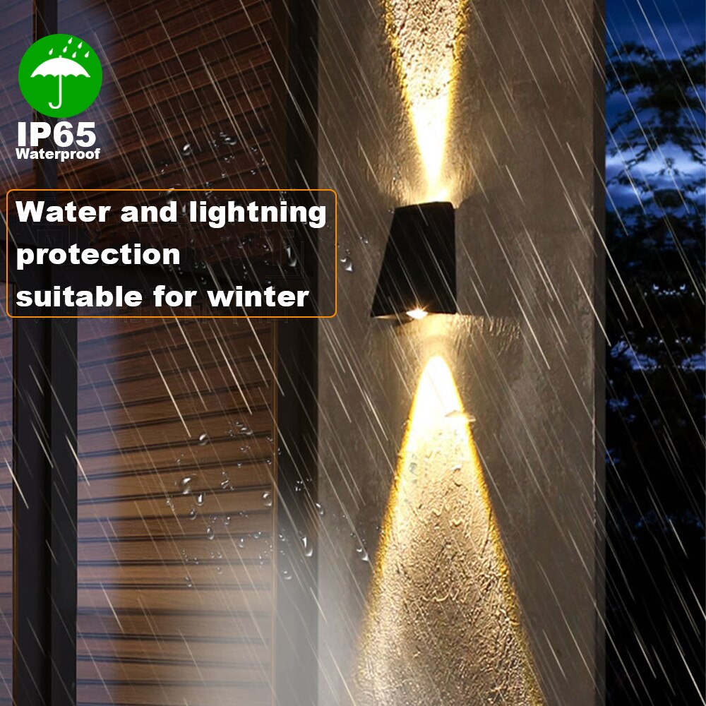 IP65 Waterproof Water and lightning protection suitable for
