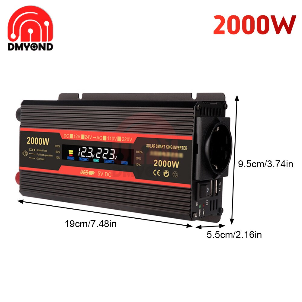 20OOw DMVOND DC 12VE 124V