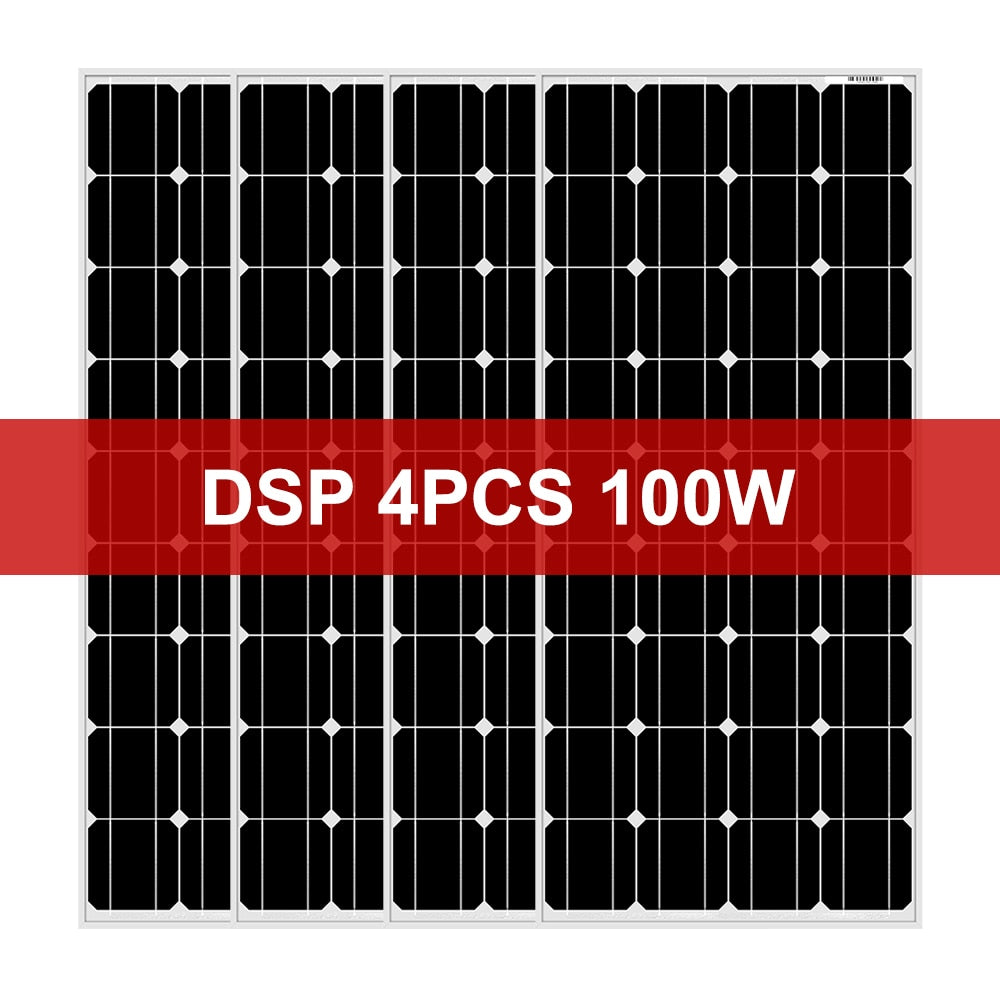 Dokio 18V 100W Rigid Solar Panel China 18V Monocrystalline Silicon Waterproof Solar Panel Charge 12V #DSP-100M