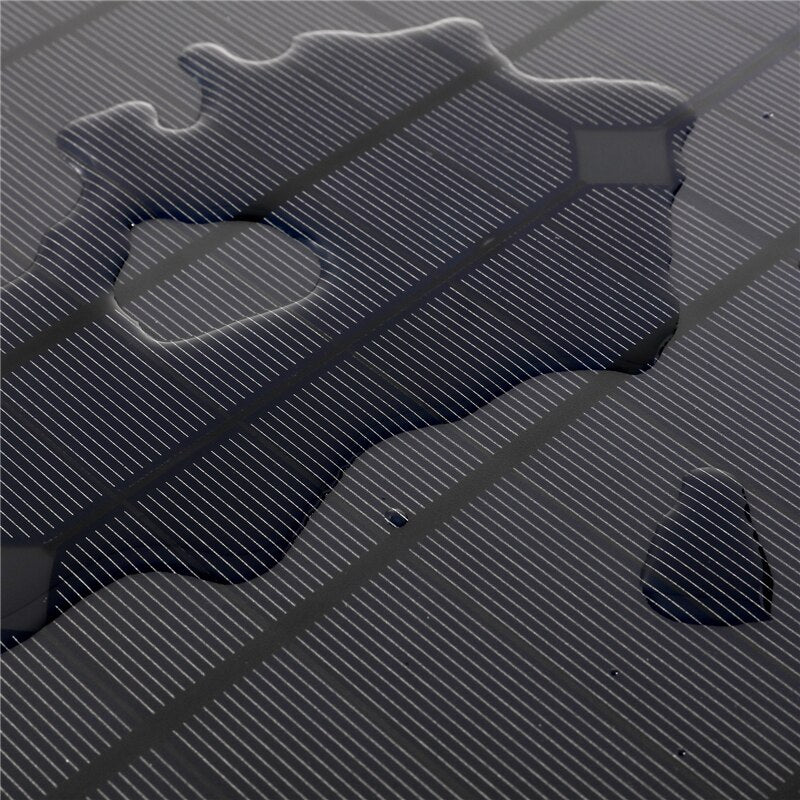 NEW 18V 50W Solar Panel Portable USB+Type C Dual Port Battery Charger Solar Cell Board Car Charger for Phone Support Fast Charge