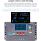 CORUI 10A 20A 30A MPPT Solar Charge Controller 12V 24V Regulator  With LCD Display Dual USB Charging Solar Controller