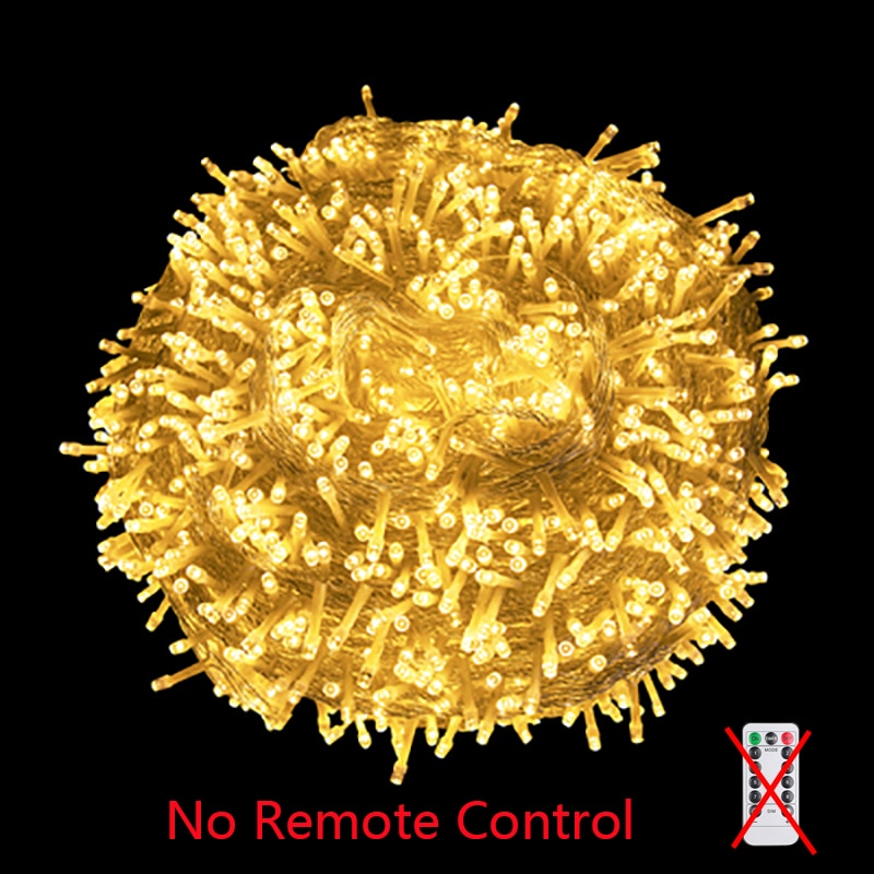 Fairy Lights 10M-100M Led String Garland Christmas Light Waterproof For Tree Home Garden Wedding Party Outdoor Indoor Decoration