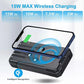 Daweikala 100% original power bank Charger Solar charging Fast Charger Portable Polymer lithium ion Battery For Phone Laptop