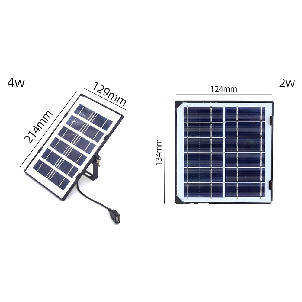 Painel Solar USB 2/4/6W 6V DIY Carregador Solar 214x129mm para Bateria 3-5V/Acessórios de Carregamento de Celular