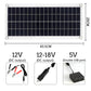 1000W Solar Panel, 2 43.5CM 12V 12-18V 5V (DC output