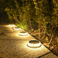 4Pack Solar Ground Light Outdoor Garden 17Led IP65 Waterproof for Lawn Pathway Patio Landscape Decoration