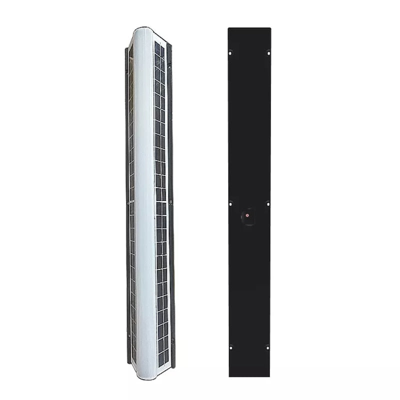 Lampada da parete per esterni a LED solare IP65 Lampada da cortile impermeabile Luce lineare adatta per una varietà di illuminazione di scena