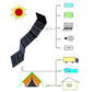 100W 18V Foldable Solar Pack Monocrystalline Silicon DC+USB Fast Charge Solar Panel for Outdoor Cycling Climbing Hiking Camping