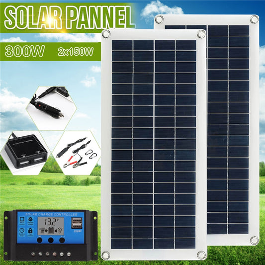 150W 300W Solar Panel, SOLAR CHARGE controller douate .