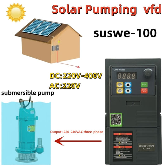 Solar Pumping Vfd suswe-100 cta