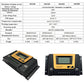 MPPT Solar Charge Controller 12v 24v 48v 10A 50A 80A Solar Controller Solar Panel Battery Regulator Dual USB 5V LCD Display