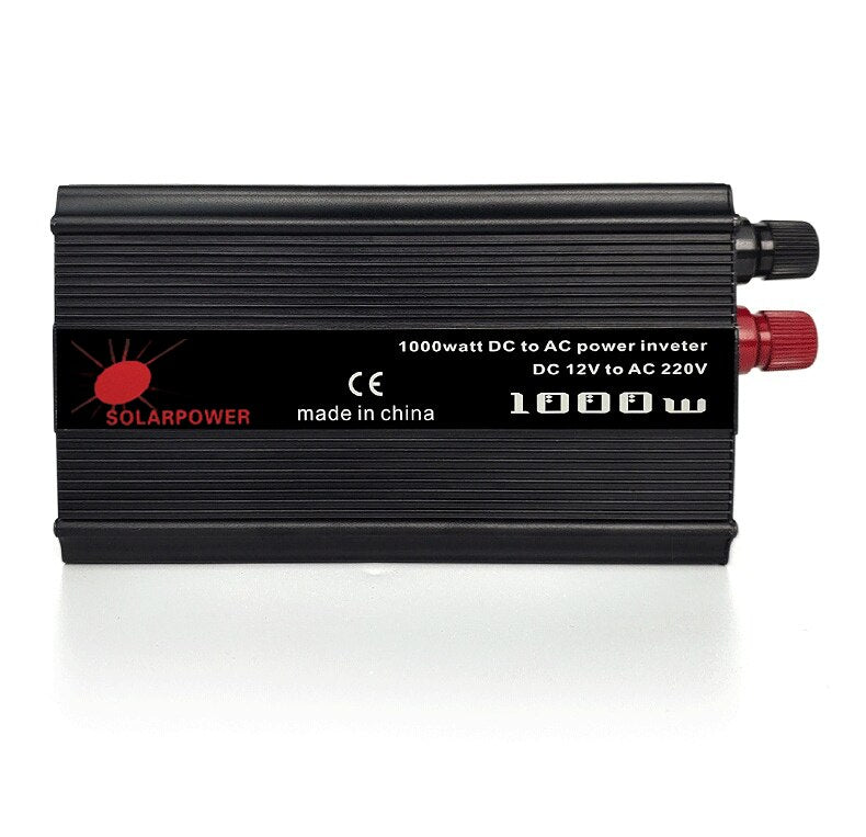Solar Inverter 12v 220v Power Inverter 500W 1000W 2000W DC AC Portable Voltage Transformer Converter Usb Universal Car Inverter