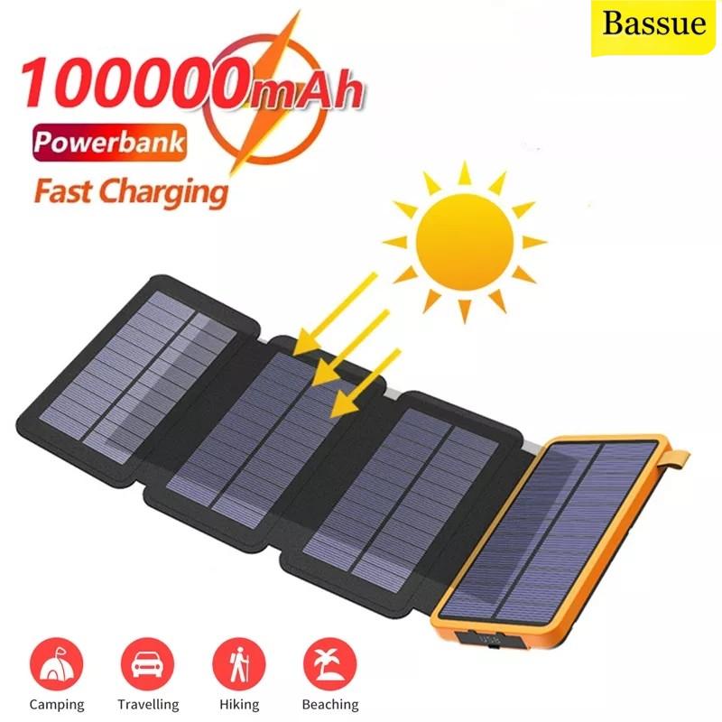 solar powerbank camping 100000mAh Waterproof Solar Power Bank Outdoor Camping Portable Folding – SolarPanel