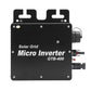 PowMr 400W 600W Micro Inverter Grid Tie Pure Sine Wave On Grid Micro Solar Inverter 220V WiFi Network Connection IP65 Waterproof