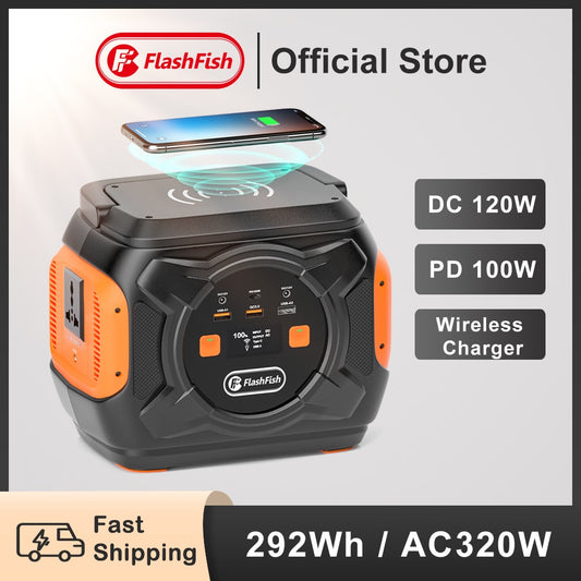 FlashFish Official Store DC 120W PD 100W 6 100