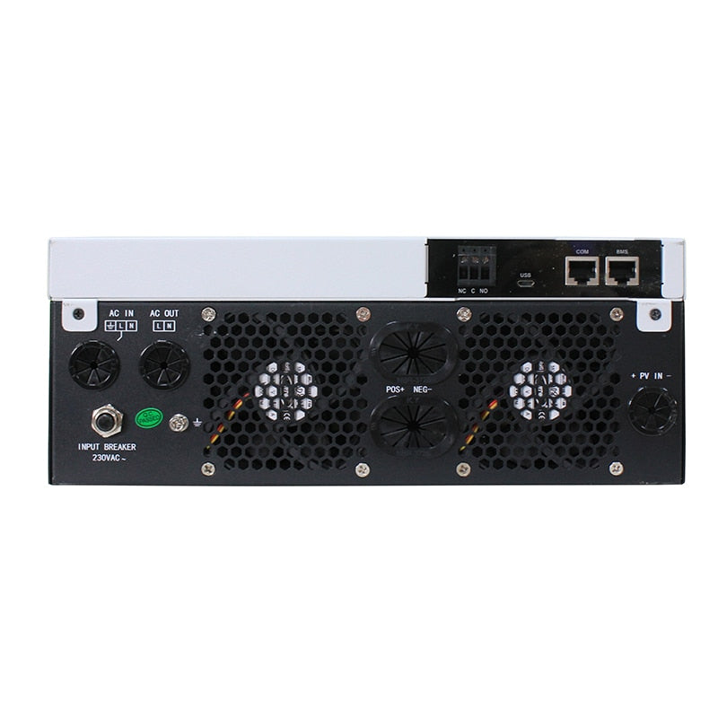 Onduleur solaire hybride MPPT 5600W 120A 48V Contrôleur de charge solaire Wi-Fi intégré 230VAC Max.PV Array Power 6000W