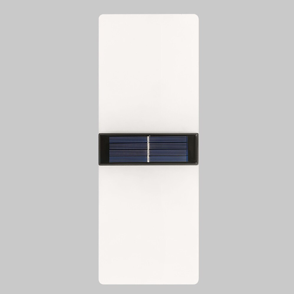 LED-Solar-Wandleuchten, 5 W, für den Außenbereich, wasserdicht, Sicherheits-LED-Beleuchtung, reinweiße und warmweiße Farblampe mit 3 Jahren Garantie