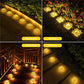 Solar Brick Ice Cube Light Outdoor Waterproof Path Stair Step LED Sunlight Garden Yard Pathway Party Christmas Landscape Lamp