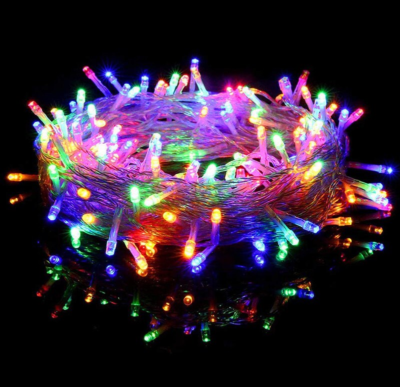 5M-100M Garland LED String Light Christmas Fairy Lights Outdoor for Tree Garden Street Wedding Party Patio New Year Decoration