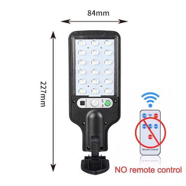 Solar LED Lights with Motion Sensor Solar Lights Outdoor Waterproof Solar Energy Wall Lamp for Garden Garage Aisle Lighting