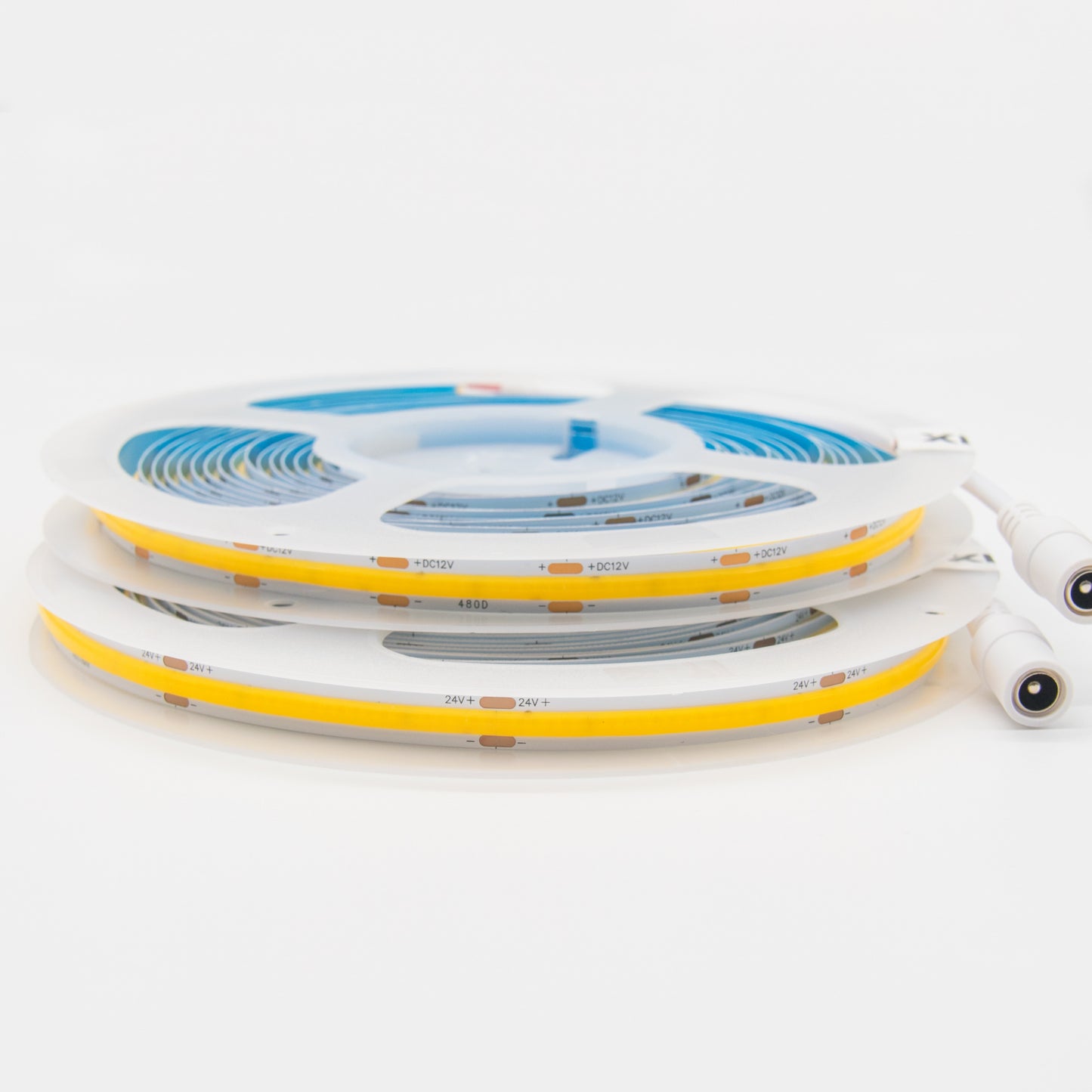 PAUTIX COB LED Strip Light High Density 320 480 LEDs 12V/24V Flexible LED Strip Warm Nature Cool White RA90 Linear Dimmable