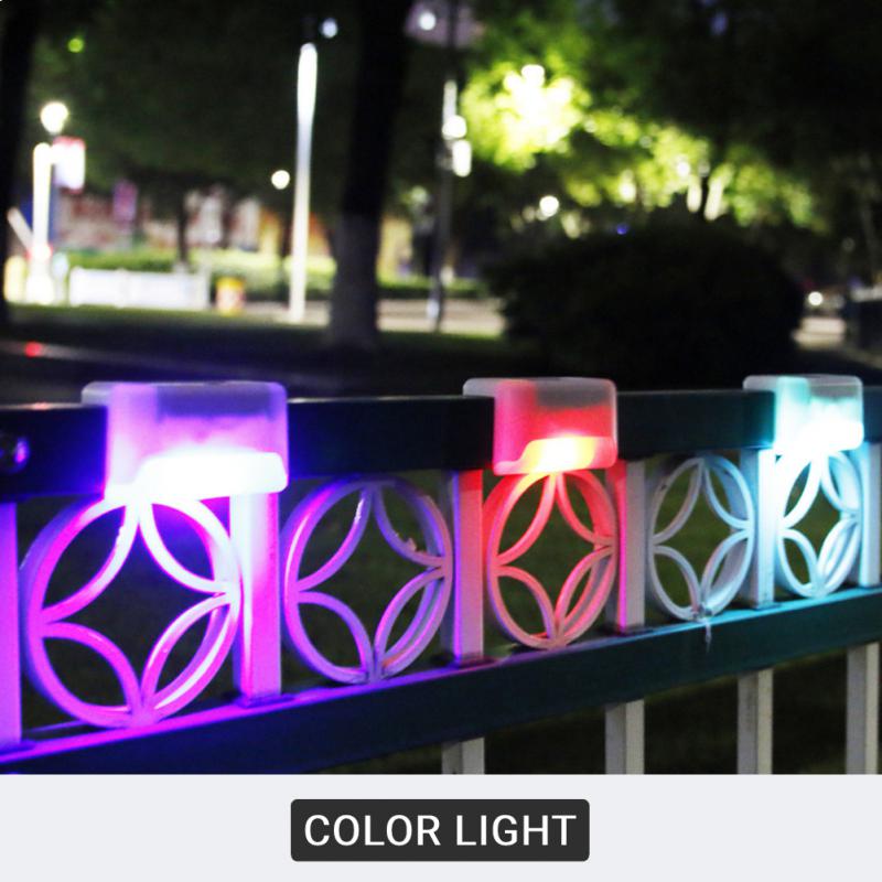 Xiaomi LED solaire chemin escalier lumières IP65 étanche extérieur jardin cour clôture mur pelouse paysage lampe escalier veilleuse