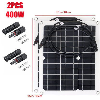 300W Solar Panel Kit Complete 12V Polycrystalline USB Power Portable Outdoor Rechargeable Solar Cell Solar Generator For Home