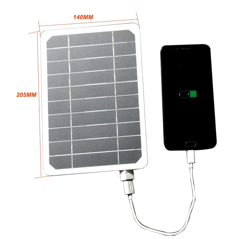 30W Portable Solar Panel Complete Kit Outdoor Camping Waterproof 12V DC Panel Cells for Flashlight Moblie Phone Battery Charger