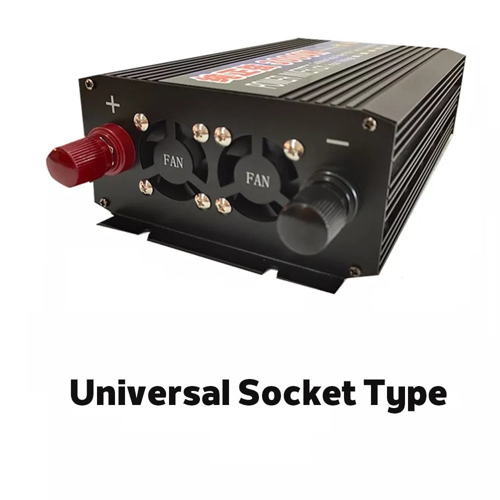 DIDITO Inverter 12v 220v Pure Sine Solar Inverter generator 48V 110V Wind Trubine Converter Solar Car Inverters