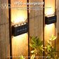 Solar Wall Lamp LED Outdoor Waterproof Balcony Wall Light Courtyard Street Landscape Garden Driveway Decorative Light Atmosphere