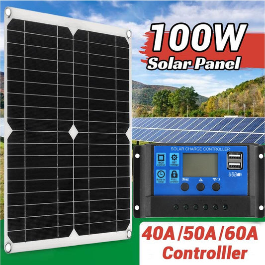 18V 100W Solar Panel, SolarPanel SOLAR CHARGE CONTROLLER