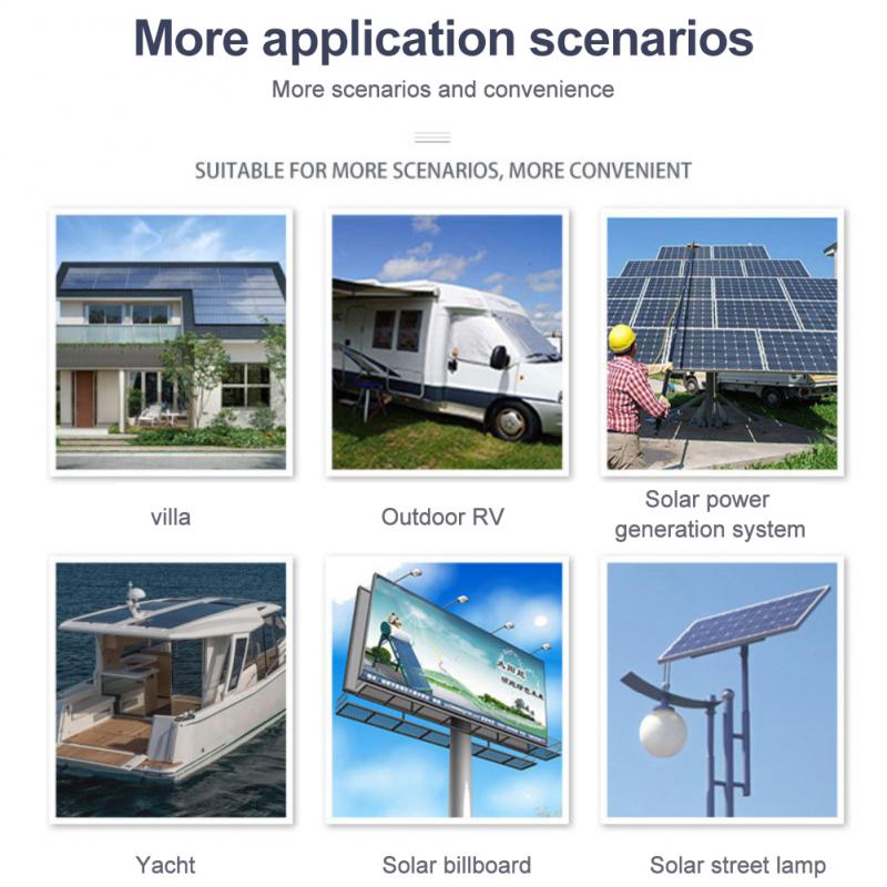 CORUI 10A 20A 30A MPPT regolatore di carica solare 12V 24V regolatore con display LCD doppia ricarica USB