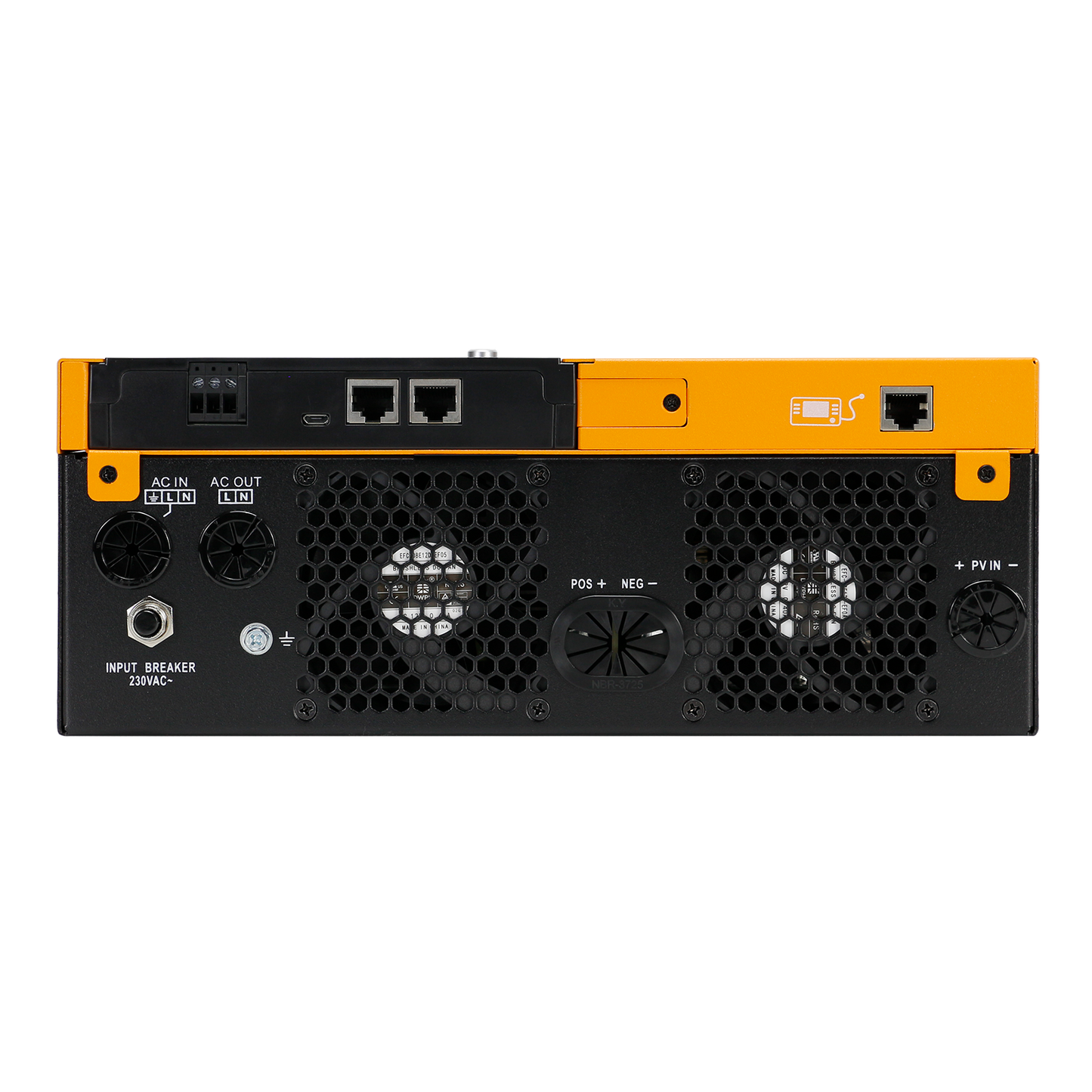 PowMr 5000W 3000W Hybrid Solar Inverter 48V 24V 220V Pure Sine Wave Inverter with MPPT 80A Solar Charger Max PV Input 500VDC