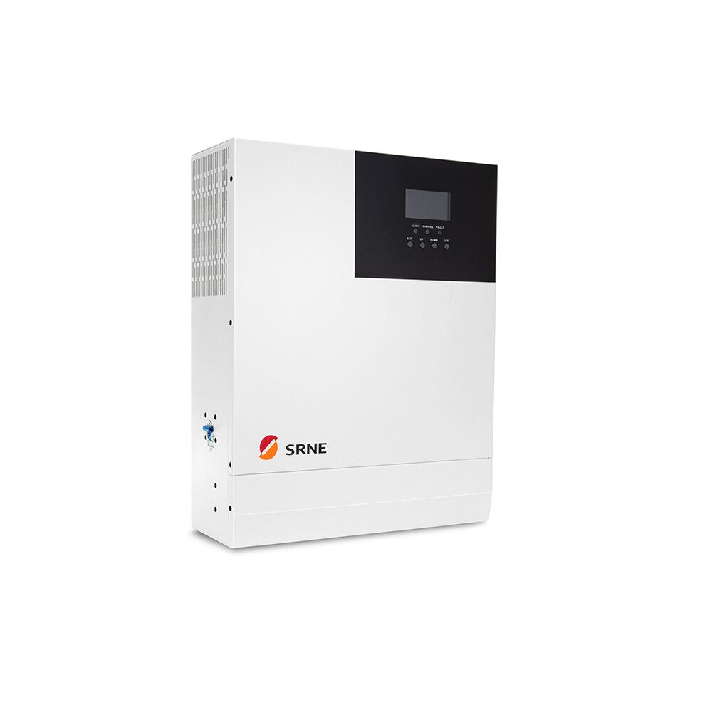 SRNE 5000 W 48 V Hybrid-Inverter – integriertes 80 A MPPT-Solarladegerät 110–120 VAC PV 500 VDC 50 Hz/60 Hz 40 A Batterieladegerät unterstützt WLAN