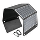 ETFE Monocrystalline Solar Folding Pack 45W Photovoltaic Cell Type C PD USB QC3.0 5V 9V 12V Output Outdoor PV Plate Fast Charger