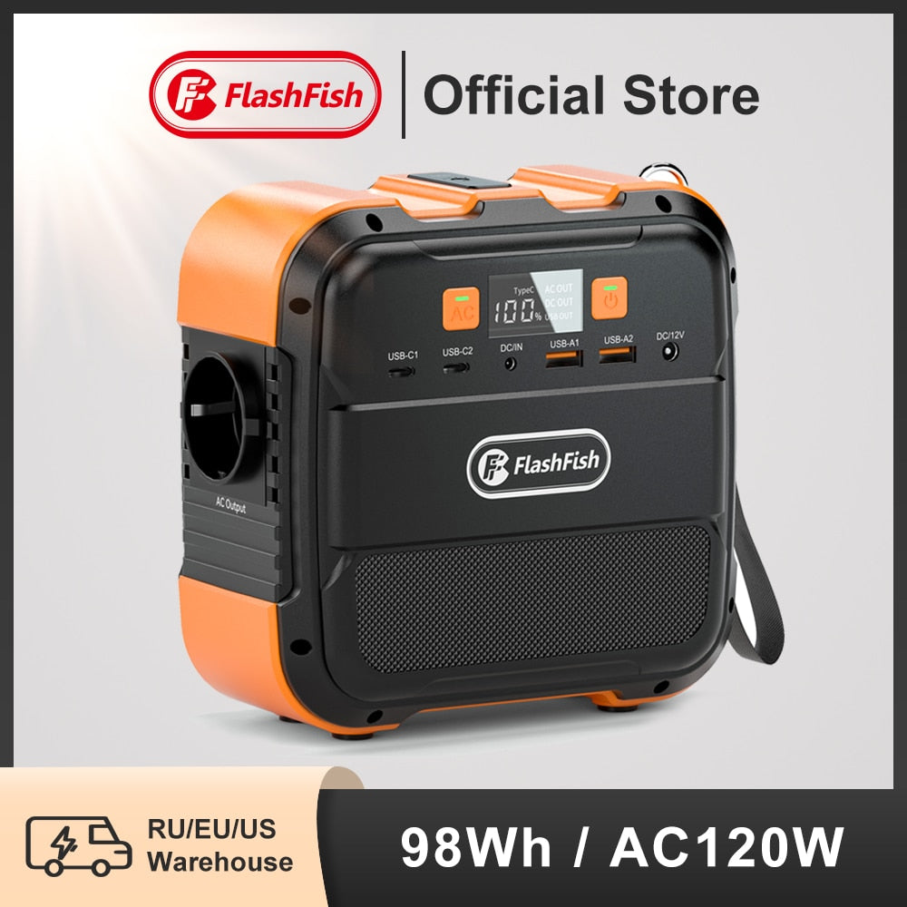 FF Flashfish A101, FlashFish RUIEUIUS Warehouse 98Wh AC