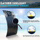 GATHER SUNLIGHT FROM DIFFERENT ANGLES