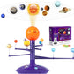 The Solar System Planetary Model Rotates Eight Planets Projection 3D Astronomical Apparatus To Teach Children Science Stem Toys