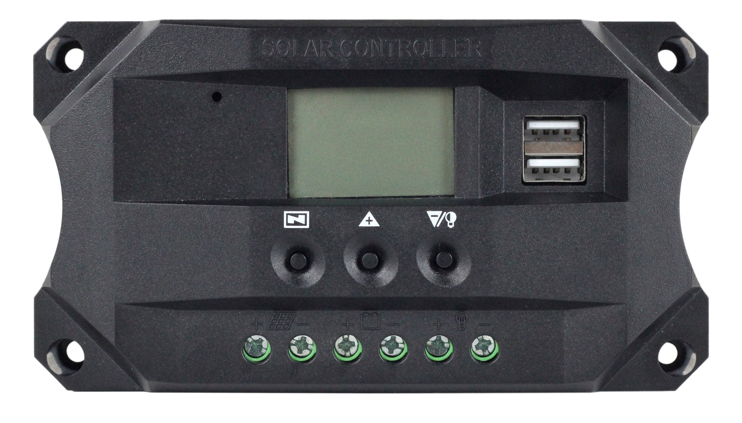 MPPT Regolatore di Carica Solare 12v 24v Pannello Solare Regolatore di Batteria 10A 20A 30A 40A Regolatore Solare Dual USB 5V Display LCD