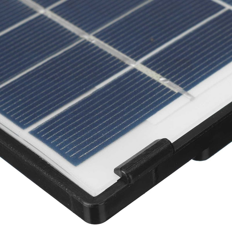 30W Portable Solar Panel Complete Kit 12V DC5521 for Outdoor Camera Security Supervision Yard Lamp Street Light Battery Charger